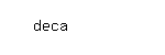 Captcha: deca